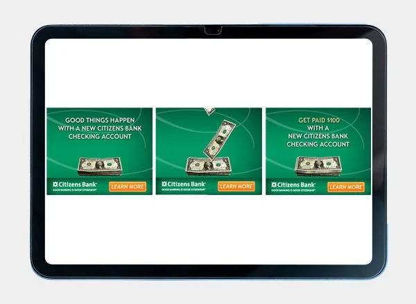 Citizen's Bank Banners Animation 