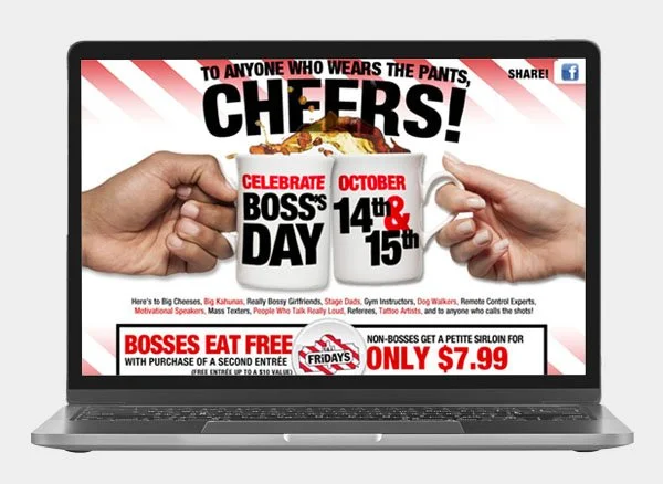 T.G.I.F. Landing Pages