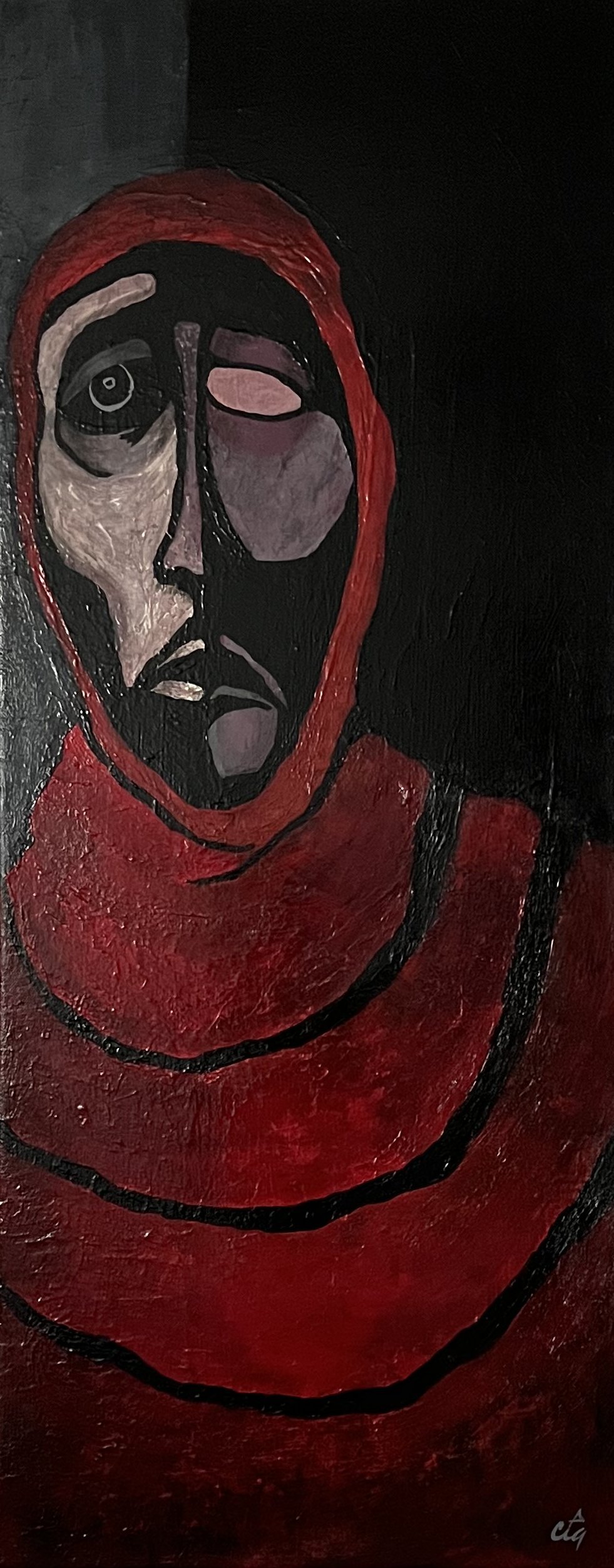 "Acid Attack" | Acrylic | 16"x 40"