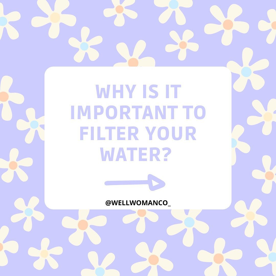 One of the greatest things you can do for yourself is to start filtering your water. 

Our bodies are made up of 70% water &amp; need adequate amounts each day in order to function &amp; work properly. Water is an essential nutrient &amp; something w