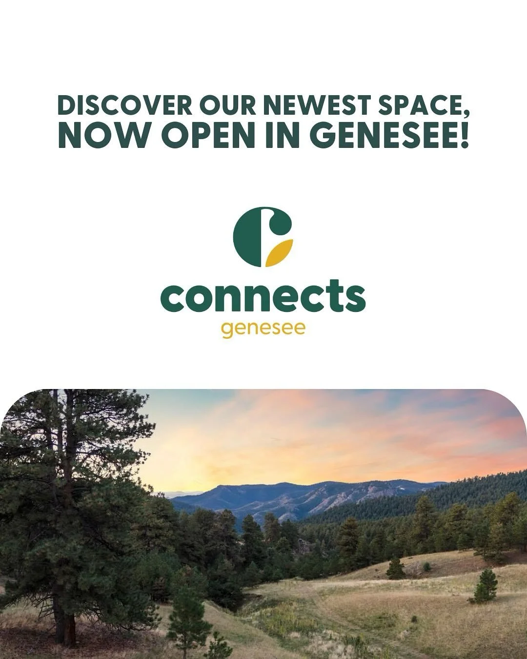 Discover our newest space, now open in #Genesee ! We&rsquo;re excited to unveil our third location, nestled in the mountains. Enjoy 3 meeting rooms, a private phone booth, reserved desks, private offices and the occasional visit from adorable deer 🦌