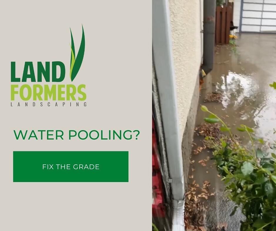 Don't get caught in the deep end. 💦

A proper grade is the key to preventing excess water from compromising your foundation's integrity. When a foundation grade is properly established, the land slopes away from the home, using gravity to direct rai