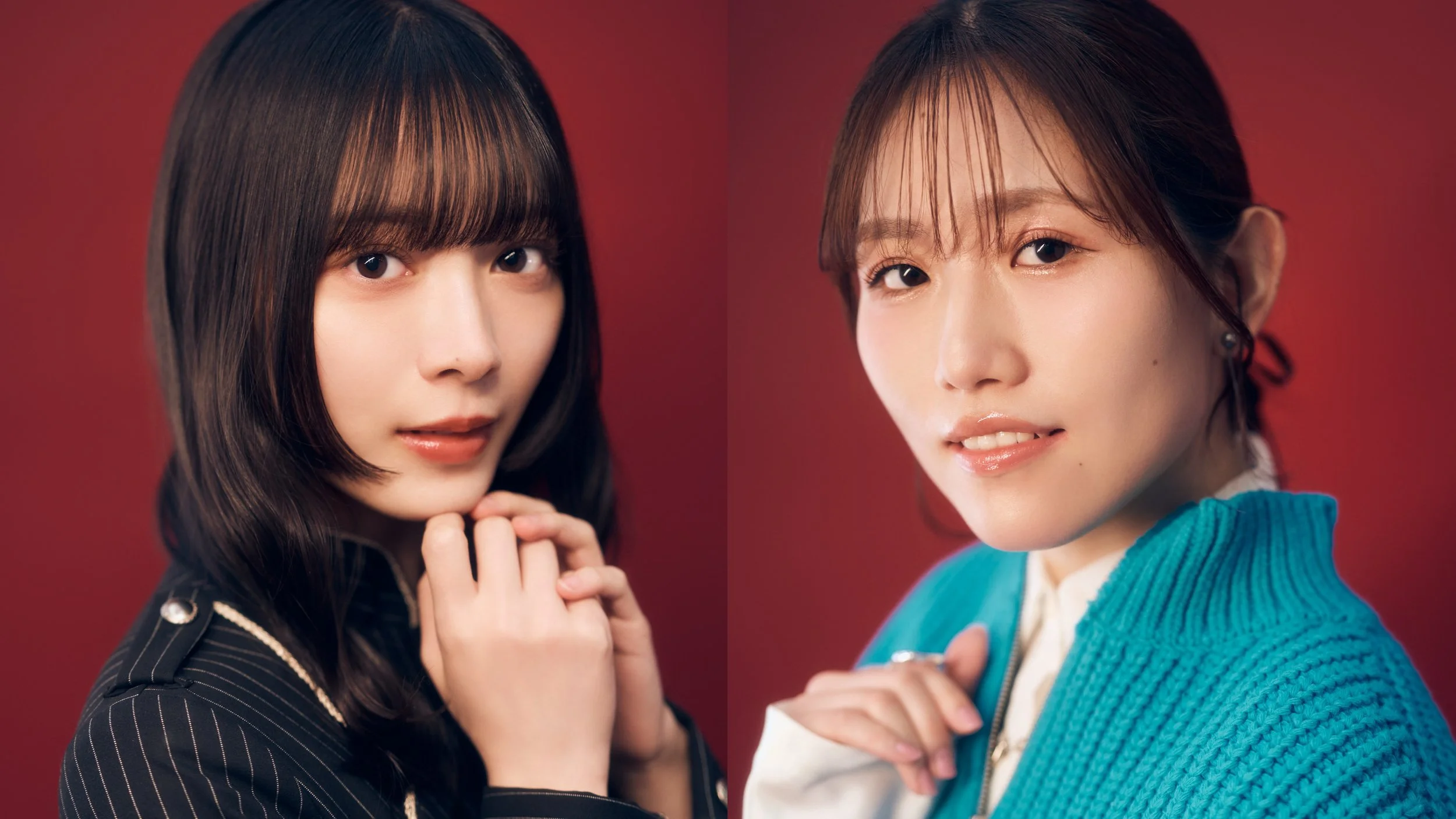 『櫻坂46 ×ビルディバイド -ブライト-』
森田ひかる・長谷川育美 （アニメイトタイムズ）