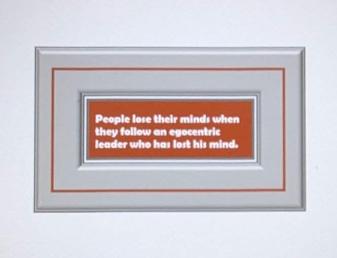 On Egocentric Leaders