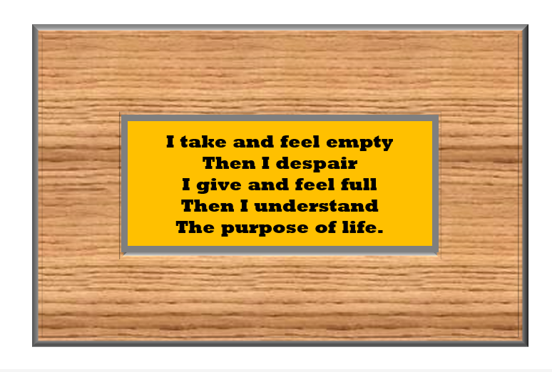 The Purpose of Life