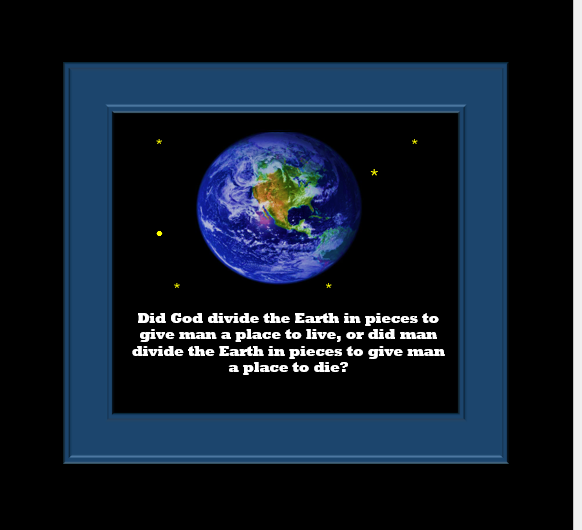 The Earth and Us
