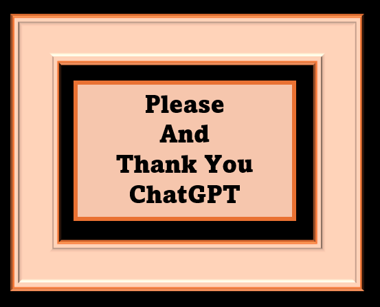 Thanks ChatGPT