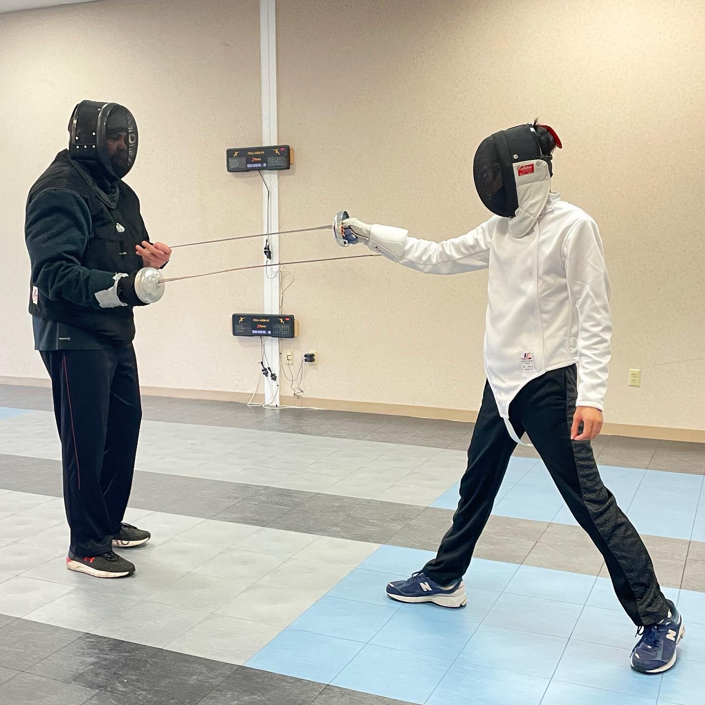 Our saber, epee and foil coaches are busy tonight! 
.
.
. 
.
.
.
. 

#manchenfencing  #sport #athlete #fencing #duel #sportphotography #fencingmask #training #fencingblade #coaching #fencingclub #saberfencing #foilfencing #epeefencing #usafencing #us