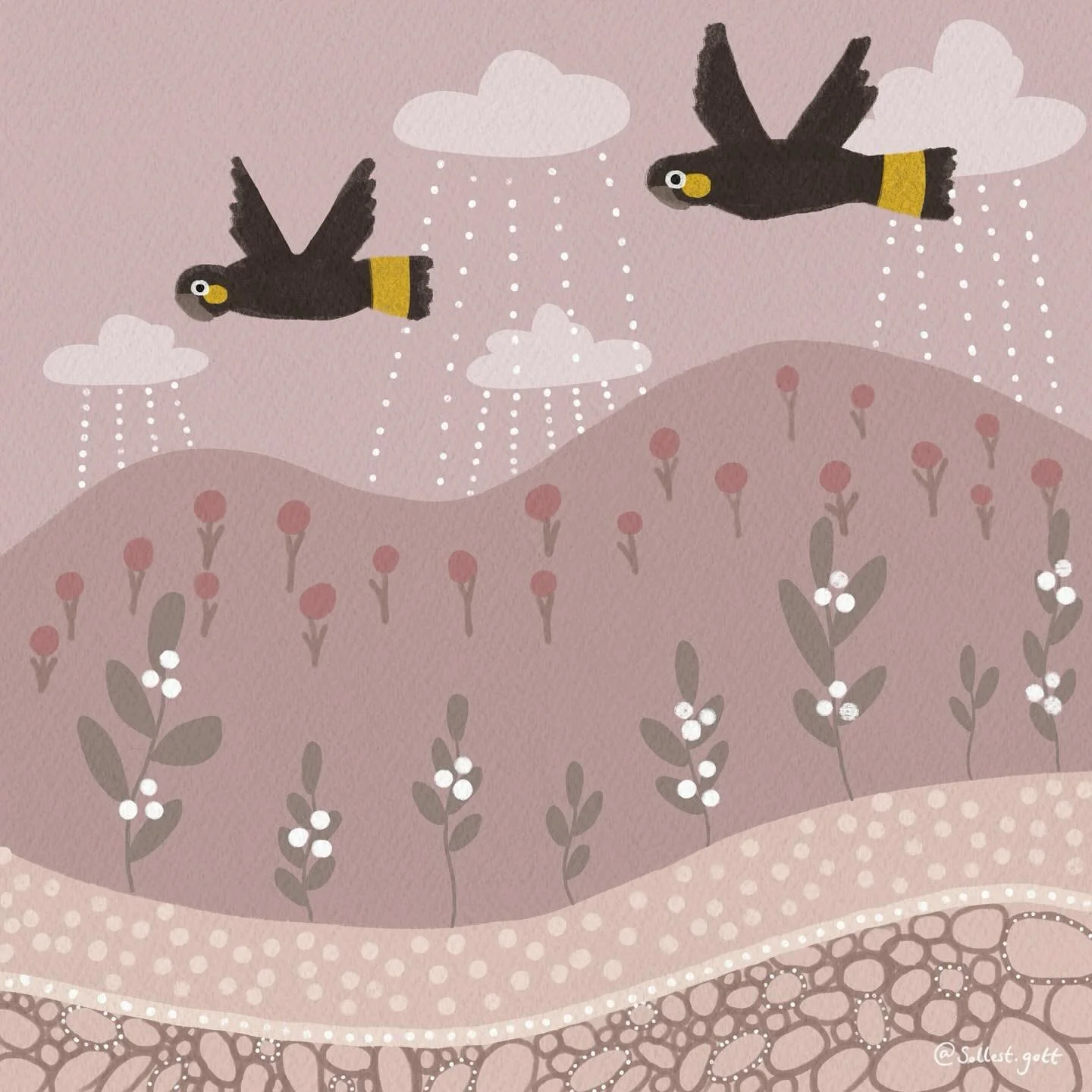 Inspired by 2 visitors I had in my garden today 💛🖤 🪶 

- Sollest x