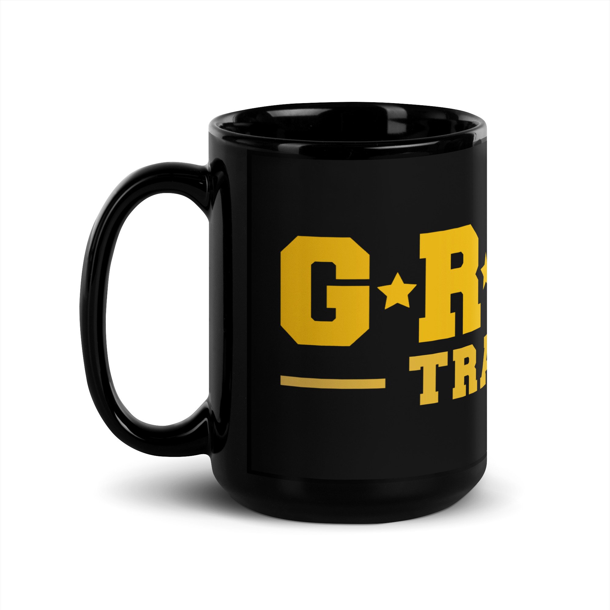 Black Glossy Mug