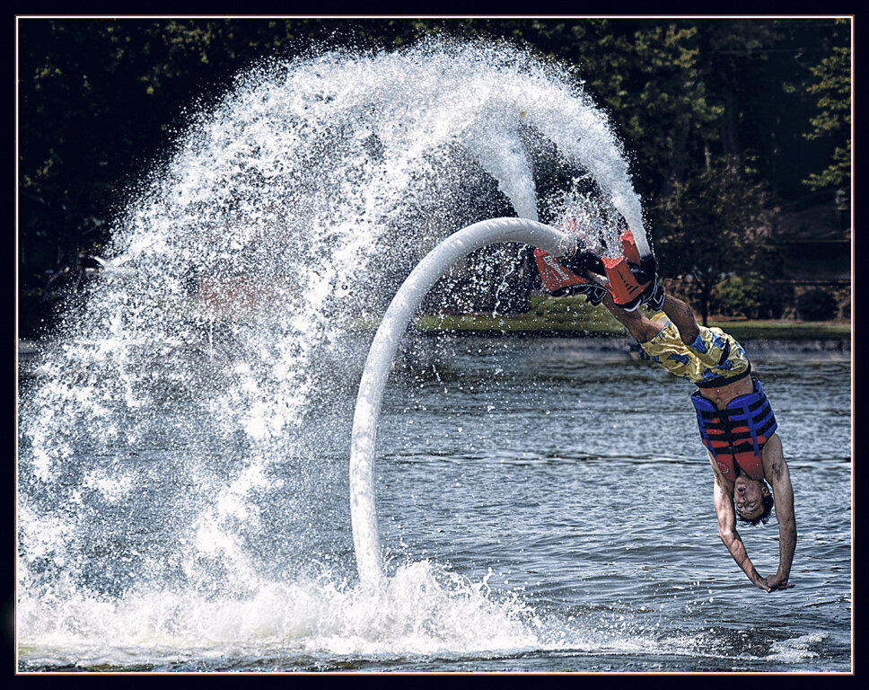 "Flyboard Dolphin Dive"