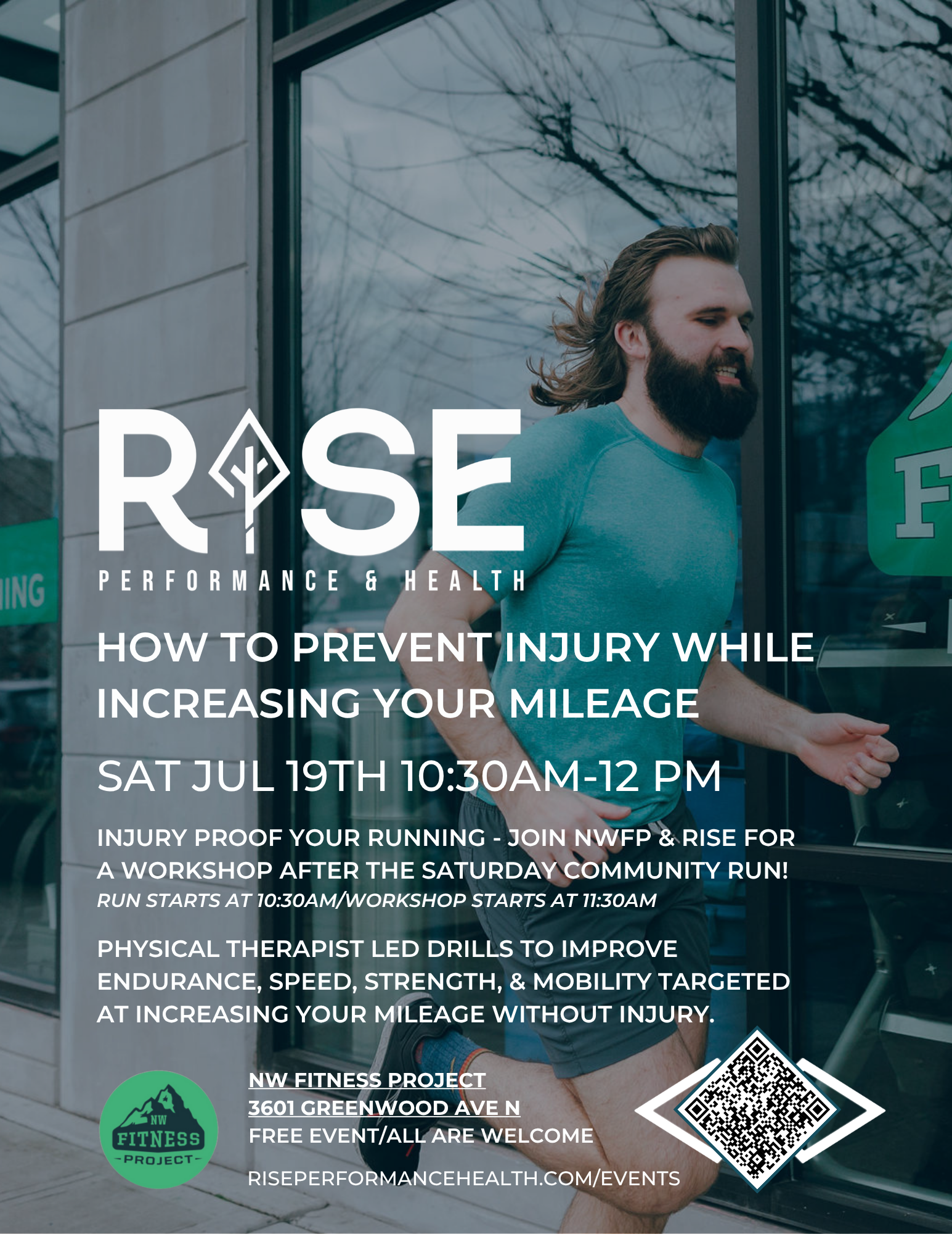 HOW TO PREVENT INJURY WHILE INCREASING YOUR MILEAGE AT NWFP