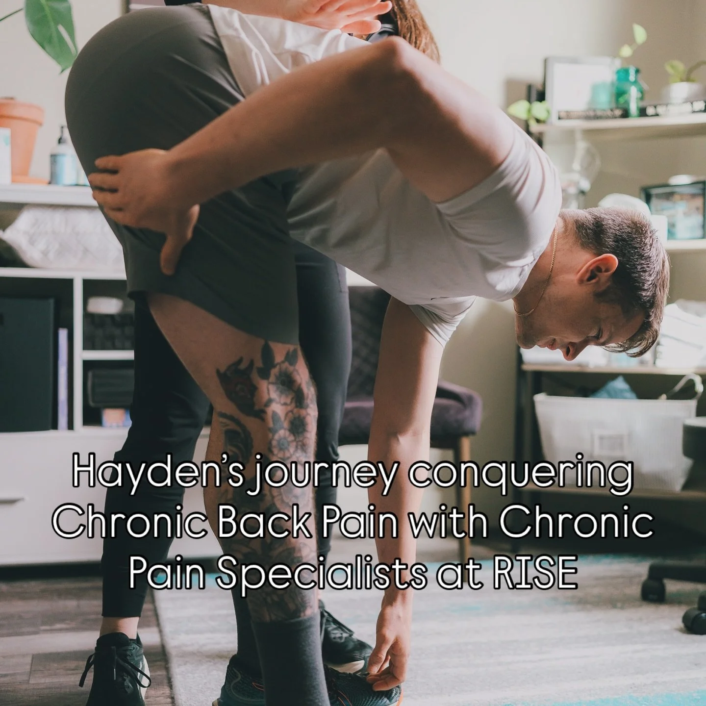 There is a solution to Chronic Pain. And we want more people to experience it! 

We are Chronic Pain Specialists who help you get out of pain when no other solutions has worked. 

Hayden came to us after years of unrelenting back pain. He tried medic