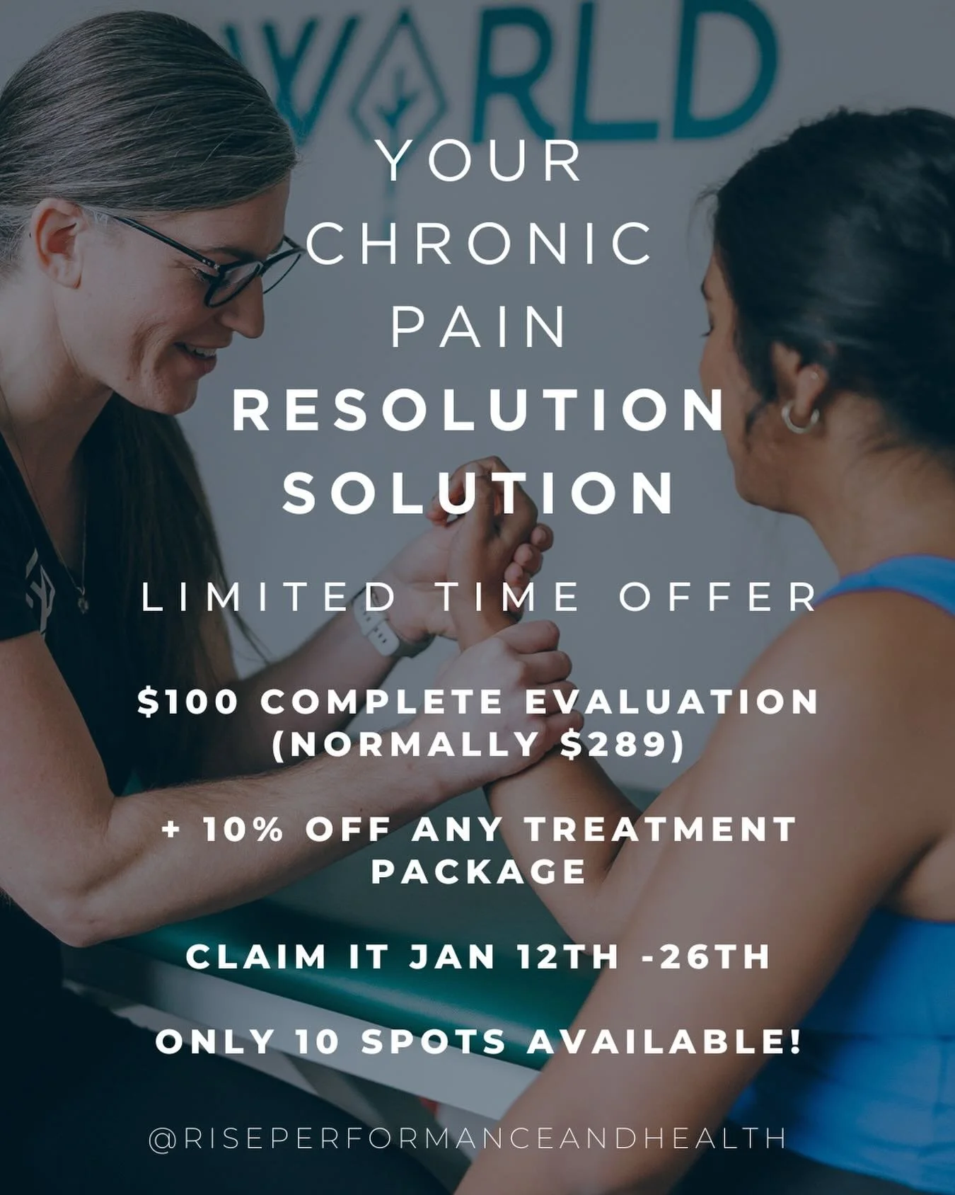 If you've been living with chronic pain or a recurring injury that keeps coming back&mdash;no matter what you've tried&mdash;this is for you!

Maybe you've seen multiple providers. Maybe you've been told "it's just part of getting older" or