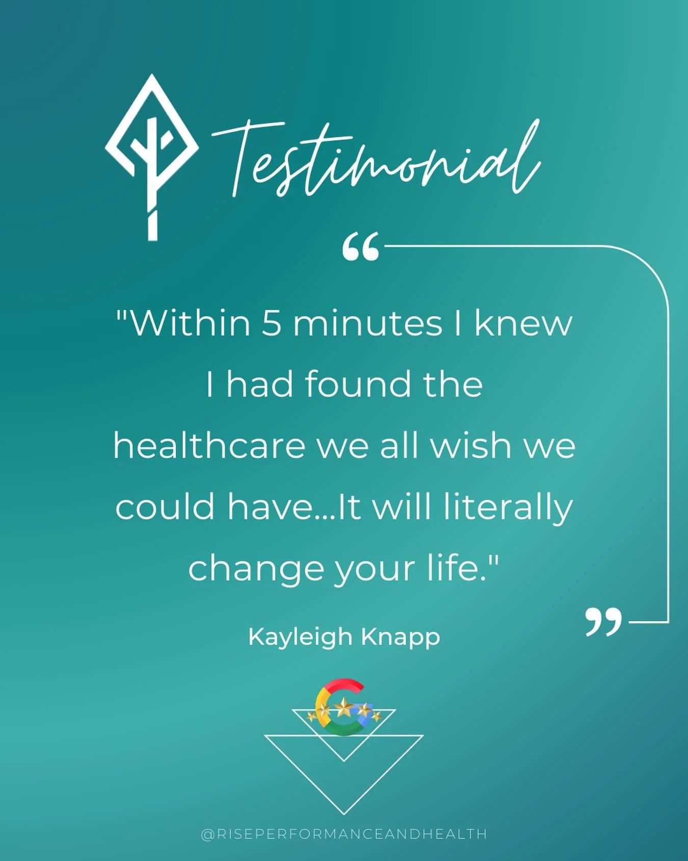We are so grateful for this incredible review from Kayleigh (read the full testimonial in our Google reviews!). After years of chronic back pain, being passed between specialists, and hearing "just strengthen your core" over and over, Kayle