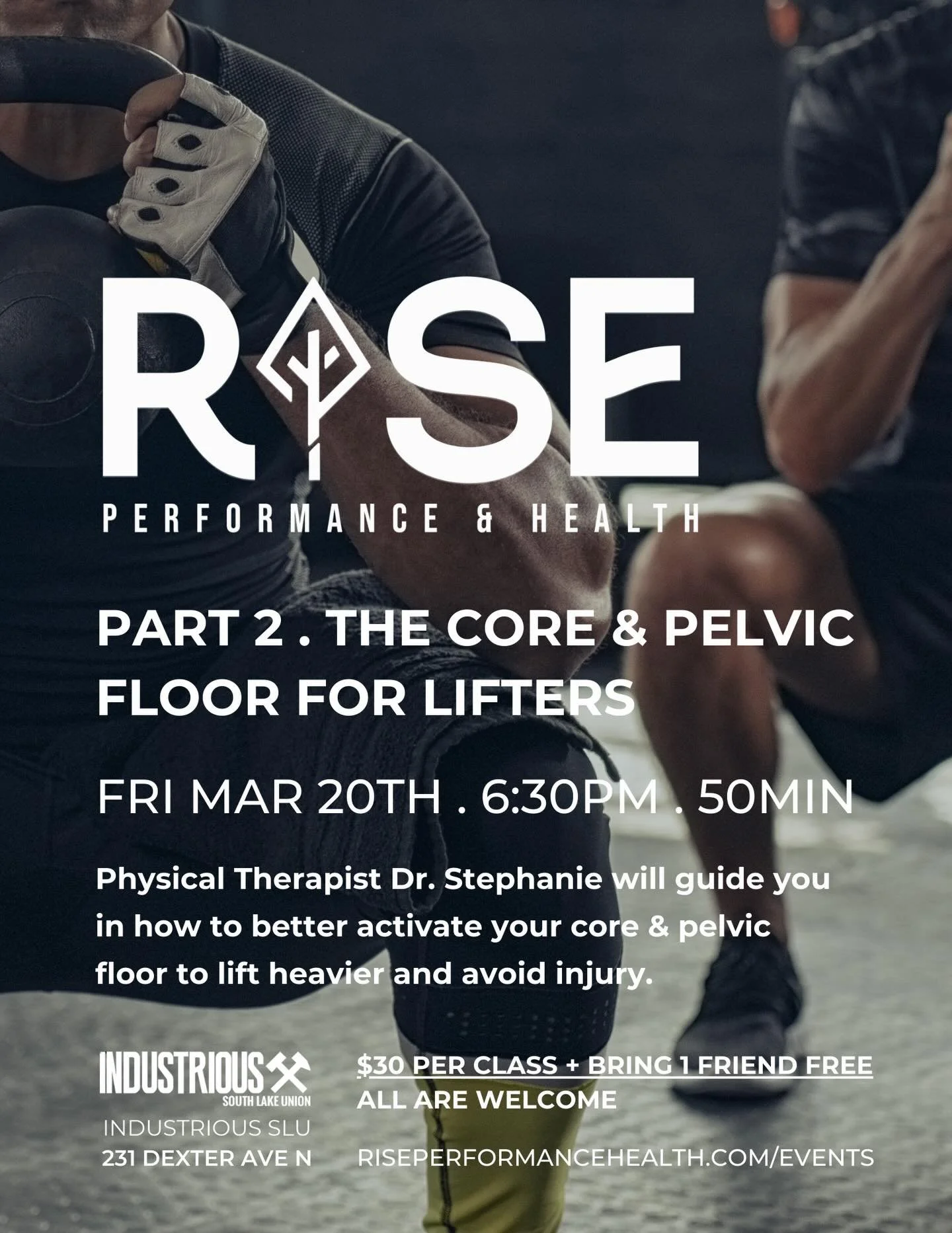 The Lifting Foundations Series continues - @riseperformanceandhealth is partnering with @industrious_southlakeunion to amplify your lifting game. After learning proper form and warm-up techniques, it's time to dive deeper into what powers safe, effec