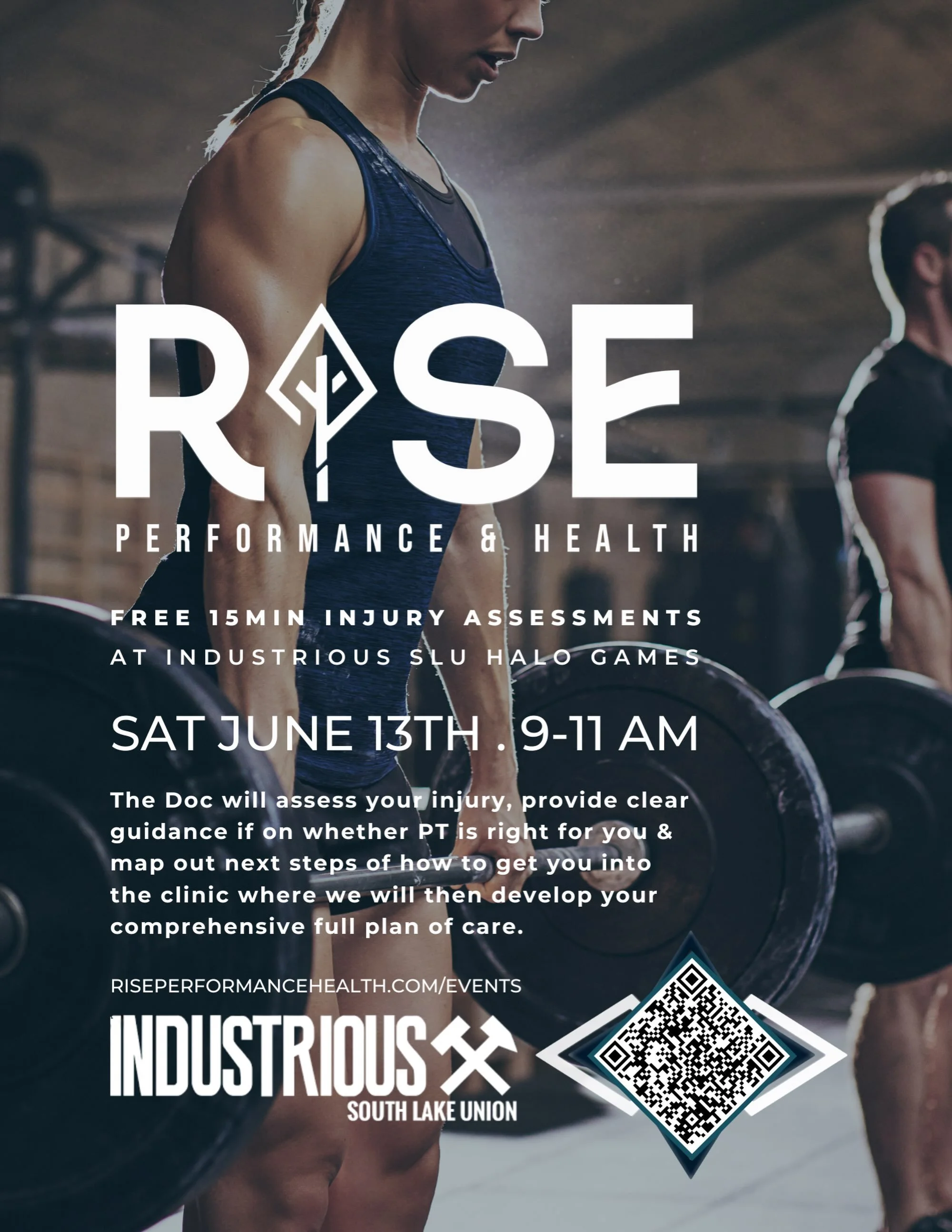 The @industrious_southlakeunion HALO GAMES are almost here! Time to bring all your grit, energy, and heart. We know what it takes to put in the work at the end of your week, and we want to ensure nothing keeps you from showing up and throwing down. W