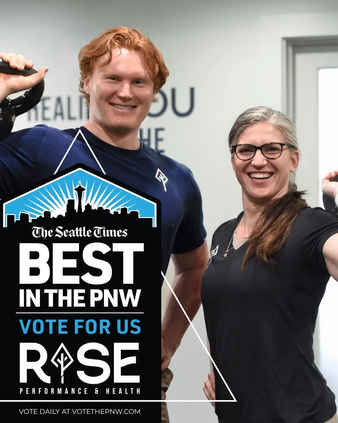 📣🥇We started as a dream in 2021. In 2025, YOU voted us the #1 physical therapy clinic in all of greater Seattle. 

You've trusted us with your pain, your recovery, your goals. You've sent your friends, your family, your training partners. And becau