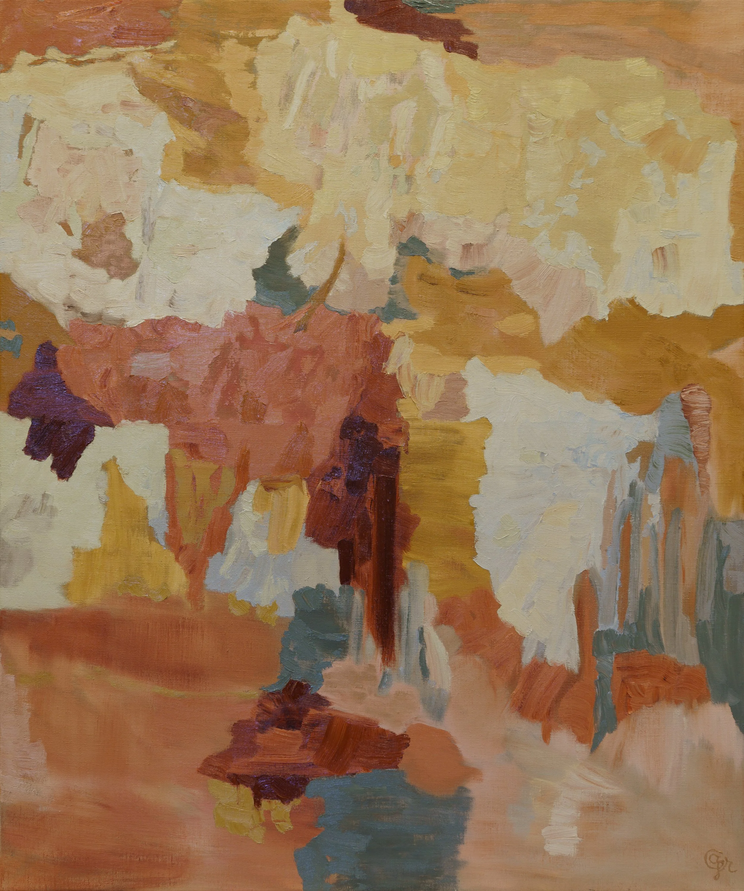 ALLUSION | 2026 | oil on canvas | 47.25" x 39.25" (120cm x 100cm)
