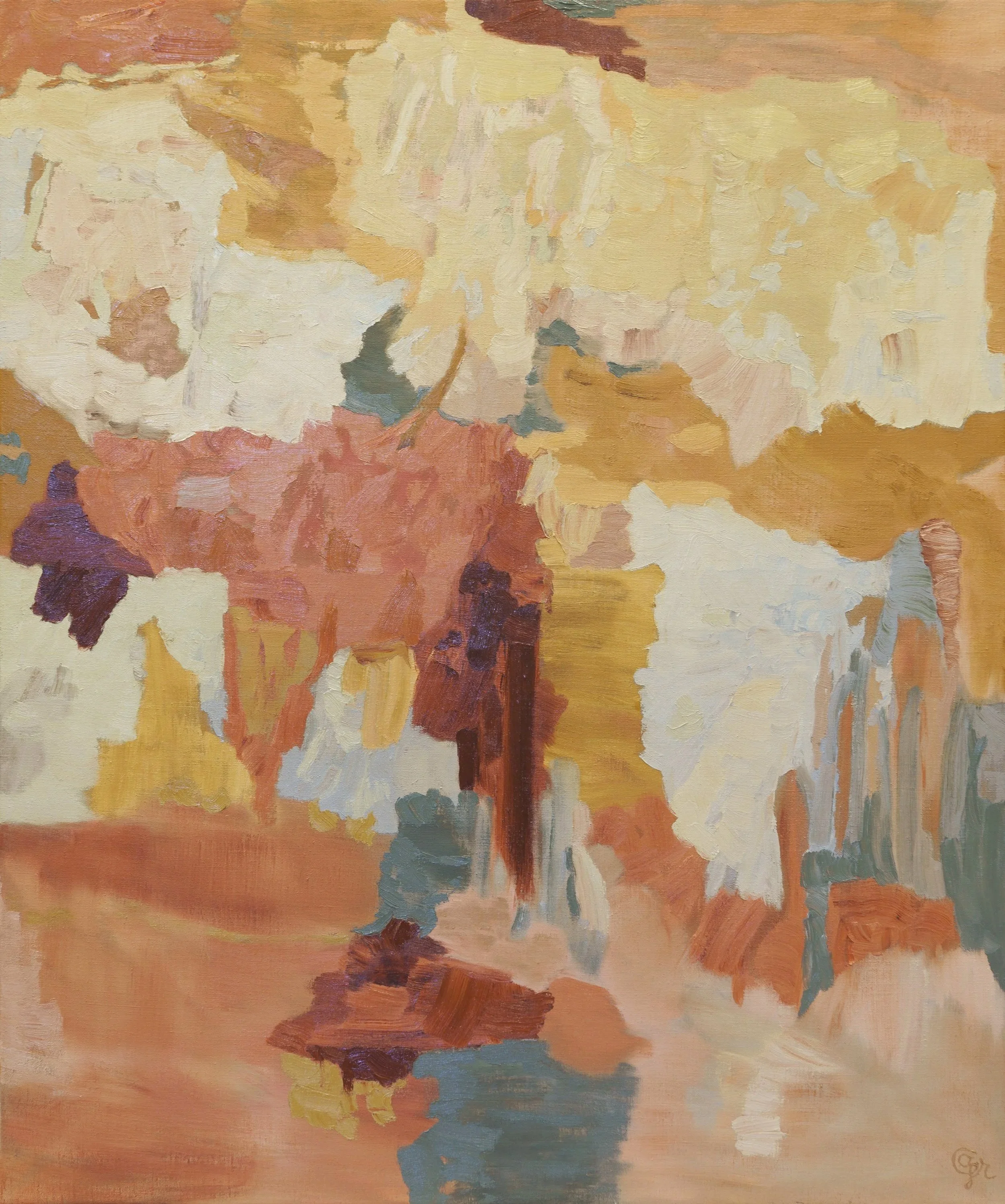 ALLUSION | 2026 | oil on canvas | 47.25" x 39.25" (120cm x 100cm)