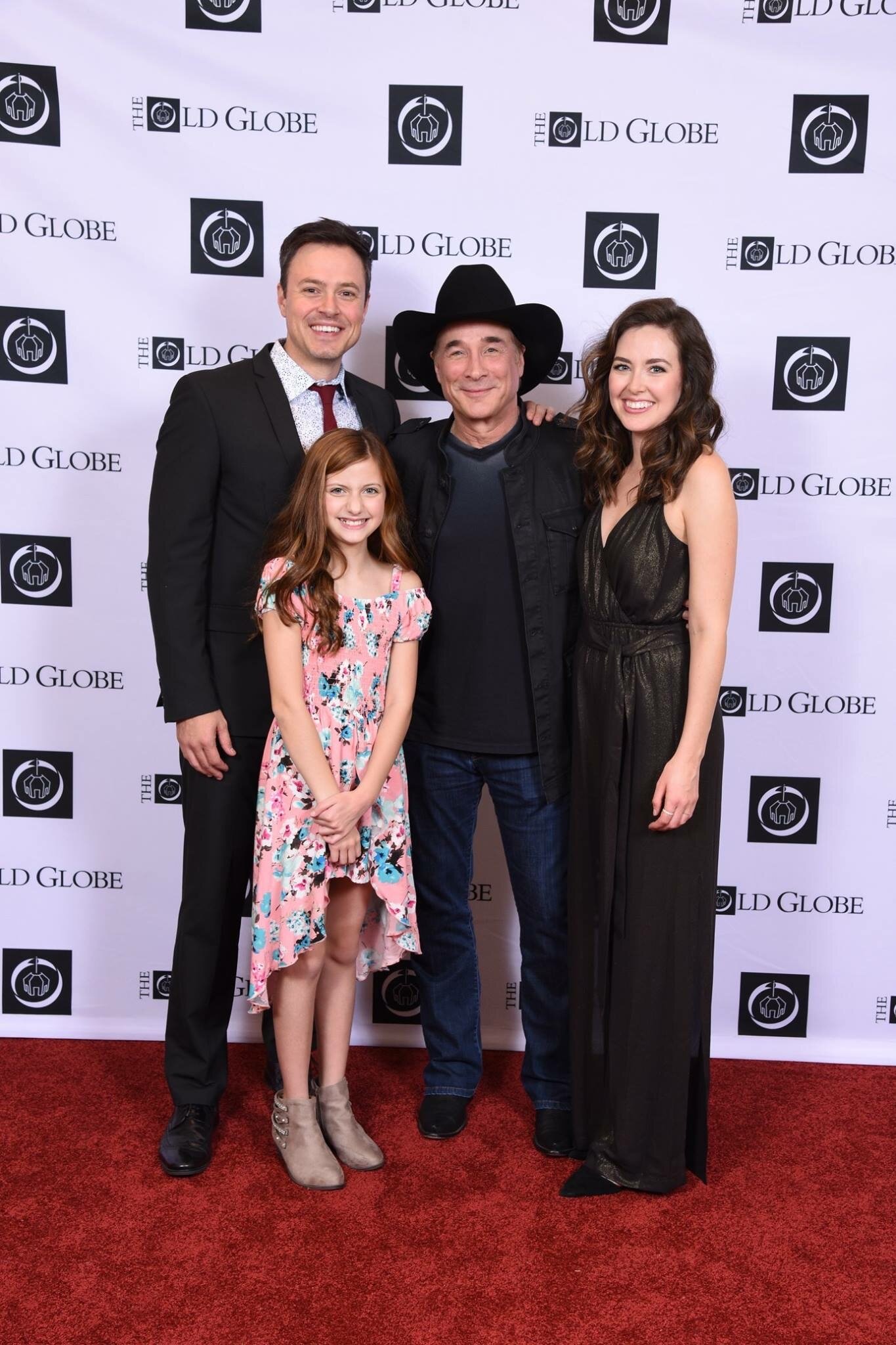 Liana Hunt, Clint Black and cast at The Old Globe
