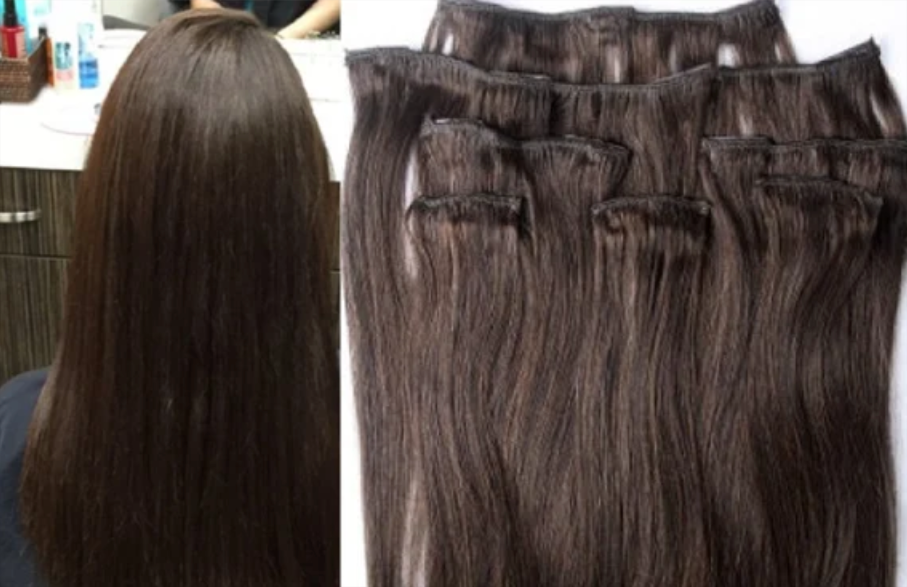 Hair payment plans for dark brown hair extensions in Oregon by Portland Hair Extensions by Penelope