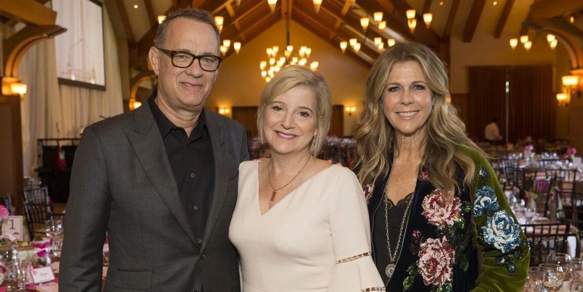 Actors Tom Hanks and Rita Wilson champion cancer survivors at Stanford event