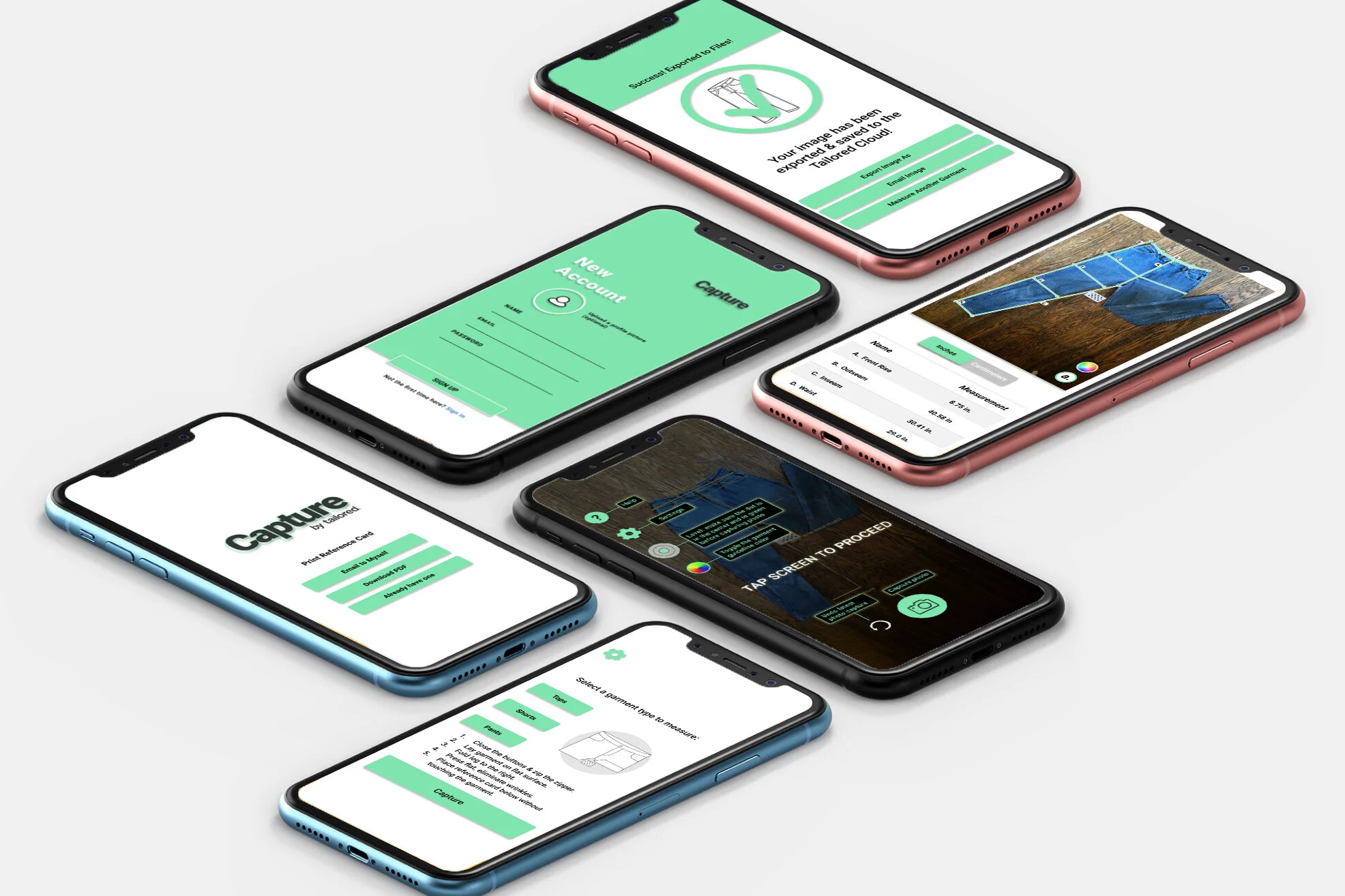 Capture | Web App Mobile Focused