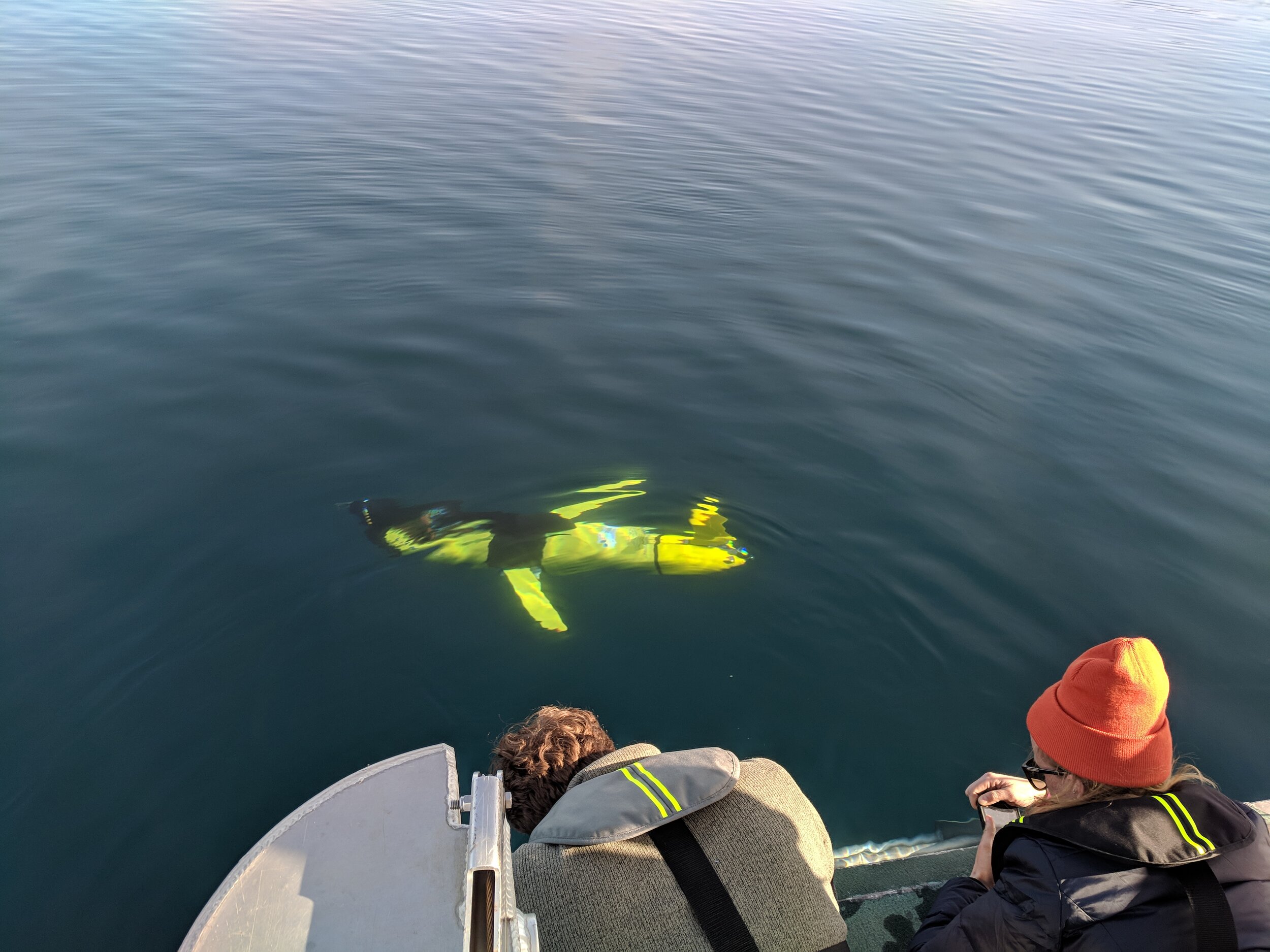 Ocean Microstructure Glider training in Lake Tahoe