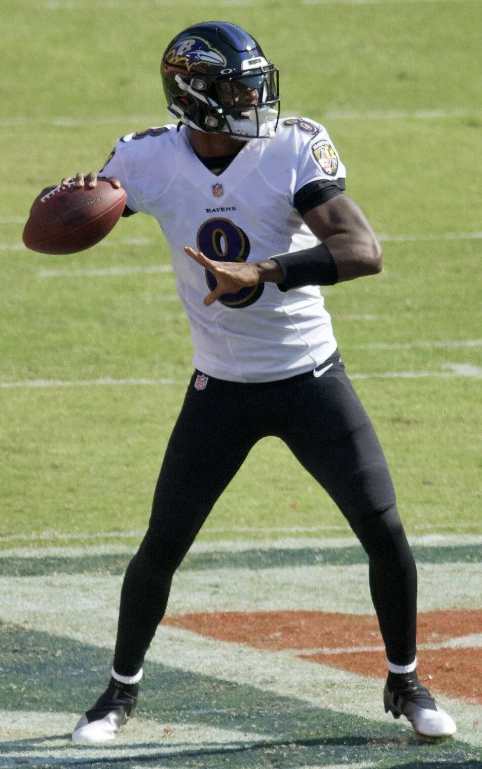 The status of Baltimore Ravens quarterback Lamar Jackson against the Pittsburgh Steelers on Sunday is still up in the air 