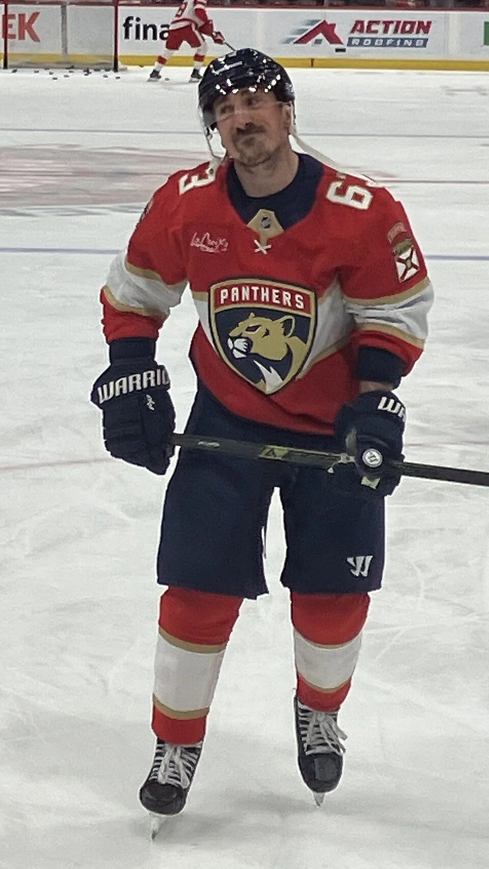 Florida Panthers winger Brad Marchand will take to the ice for team Canada in the Quarterfinals 