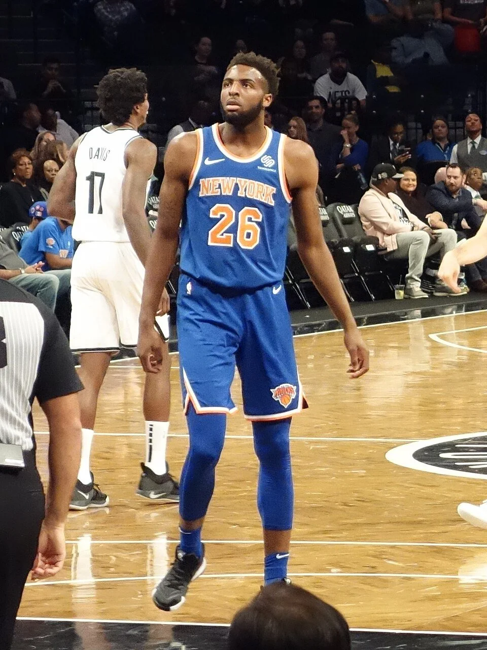 New York Knickerbockers centre Mitchell Robinson will play in game 1 