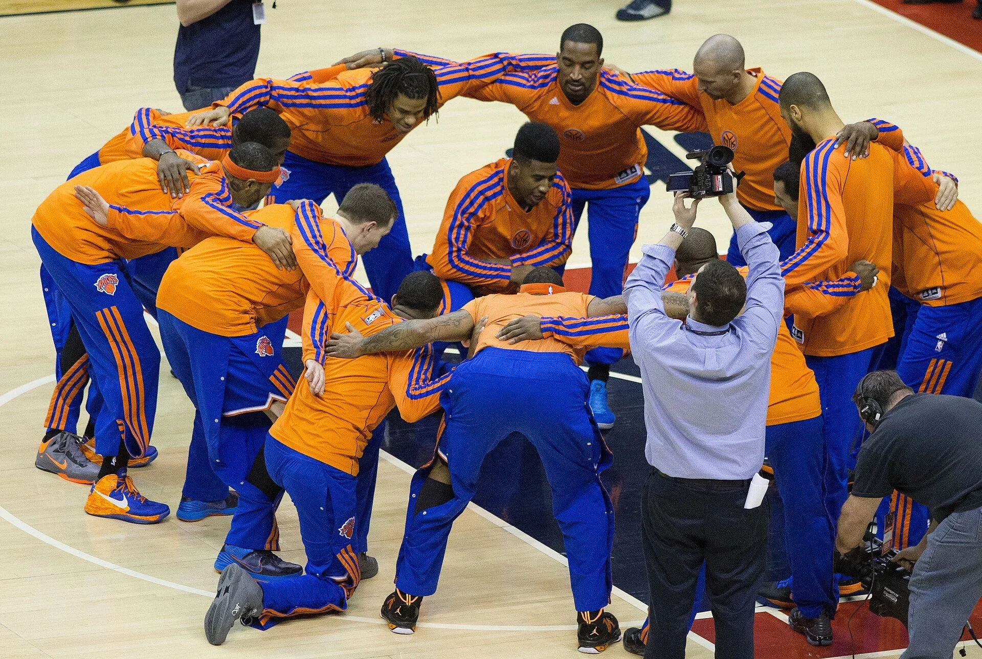 The New York Knickerbockers have won the NBA championship 