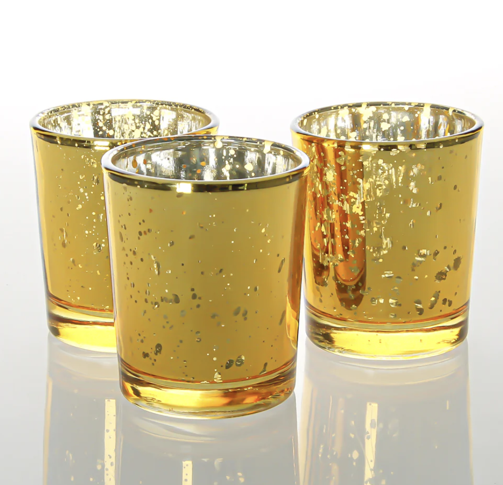 Gold Mercury Votive $2.50