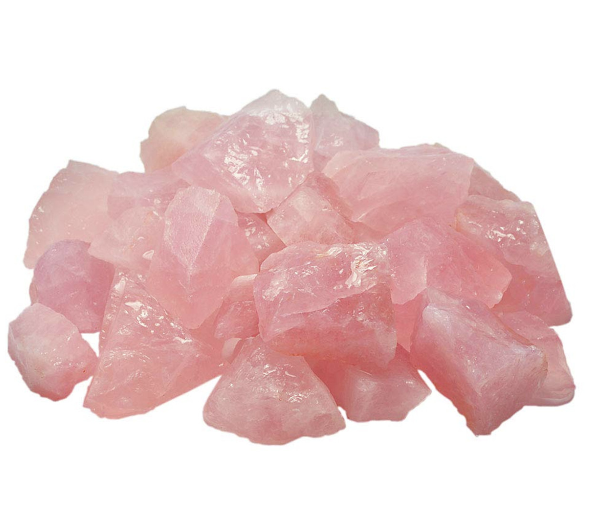 Small Rose Quartz Crystals
