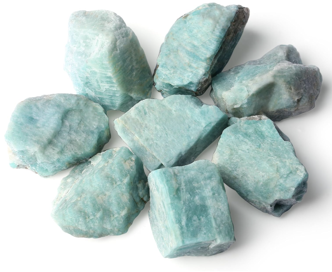 Small Amazonite Crystals