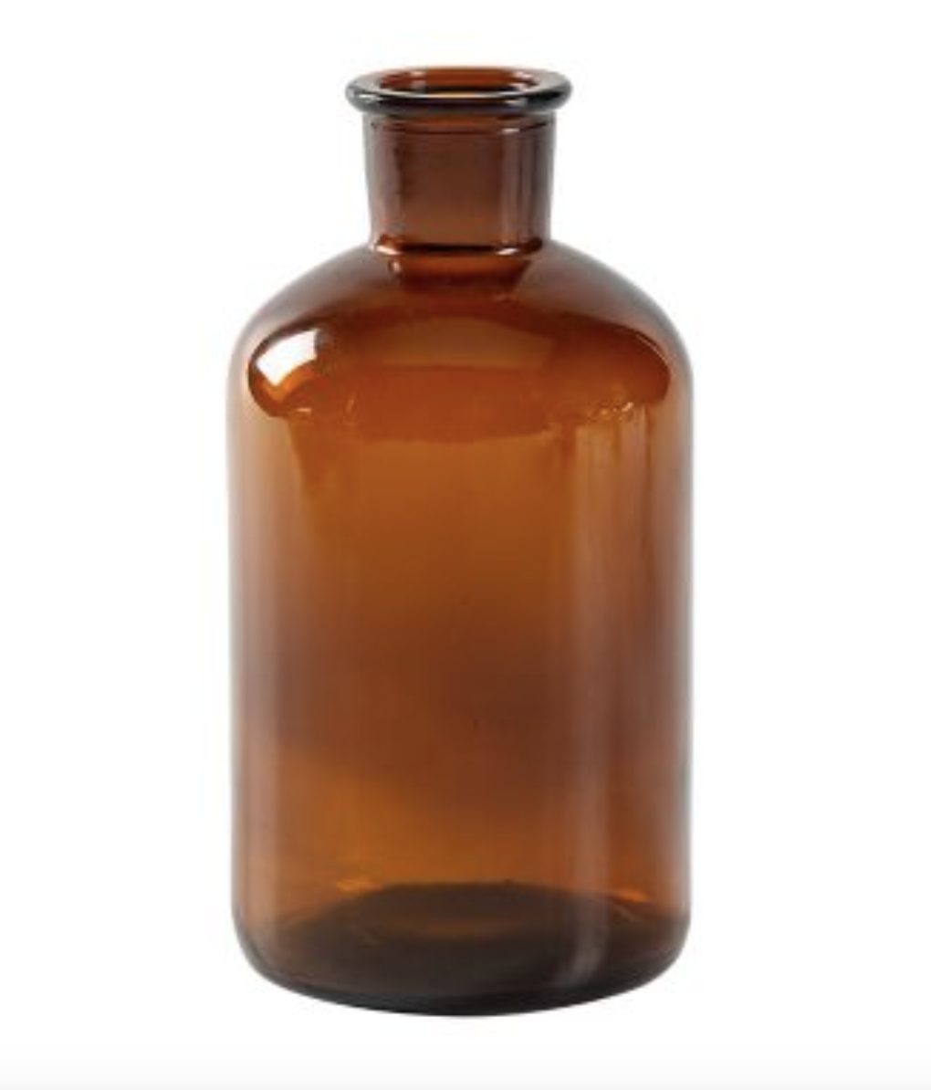 Amber Bud Vase