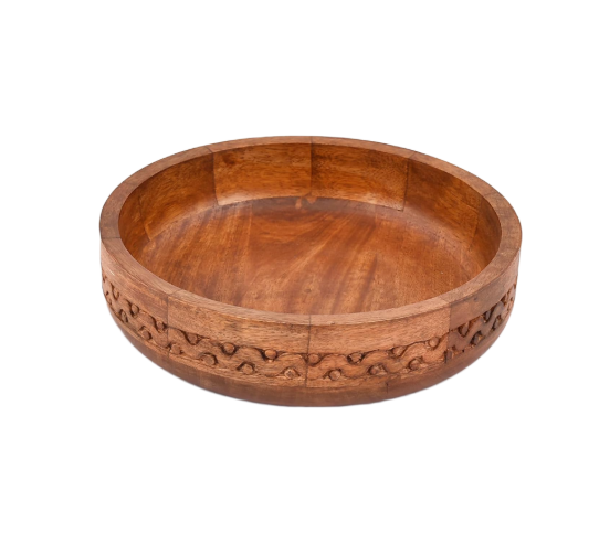 10" Mango Wood Bowl