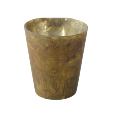 Small and Large Rust Votive 