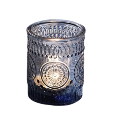 Vintage Blue Votive