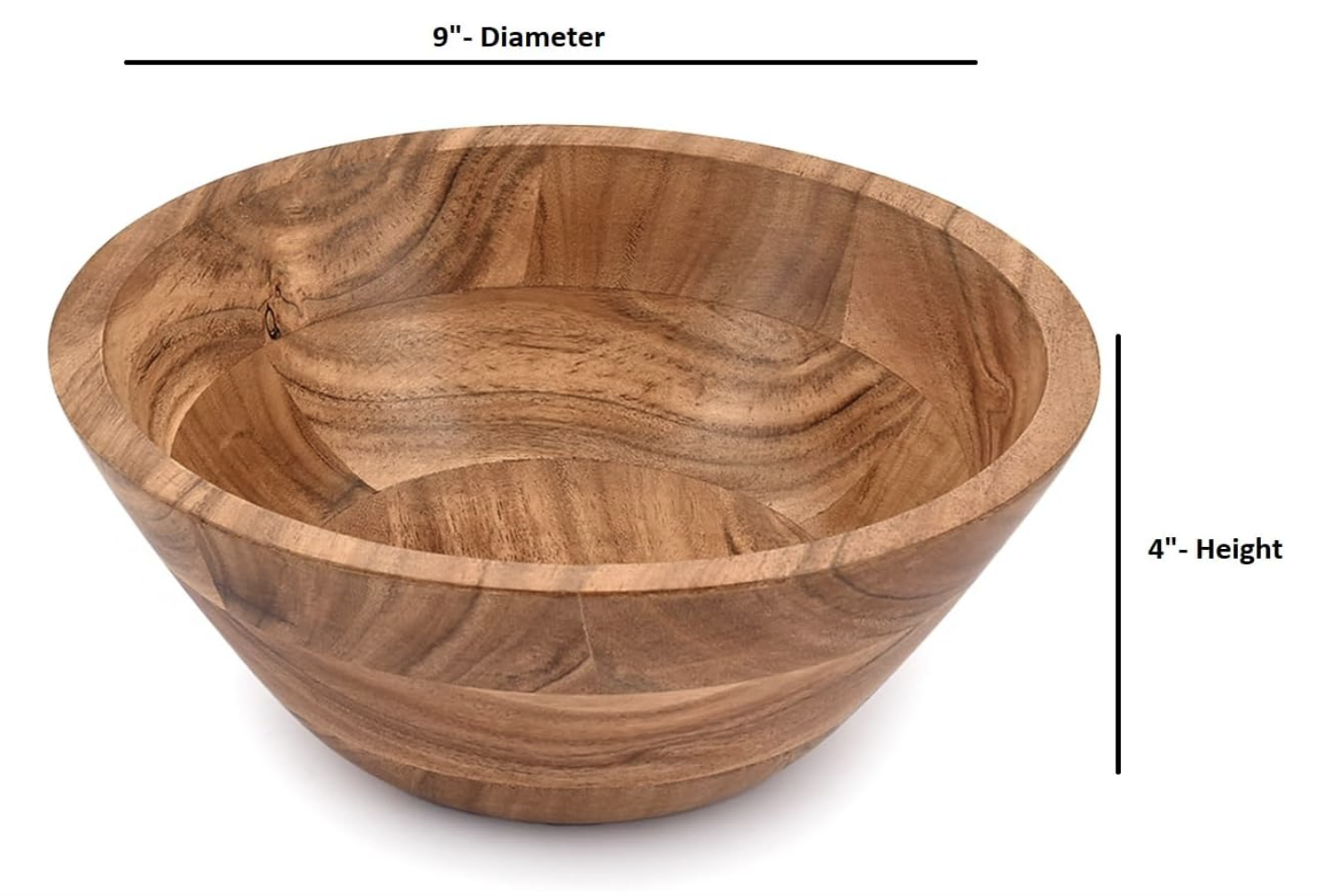 Acacia Wood Vessel