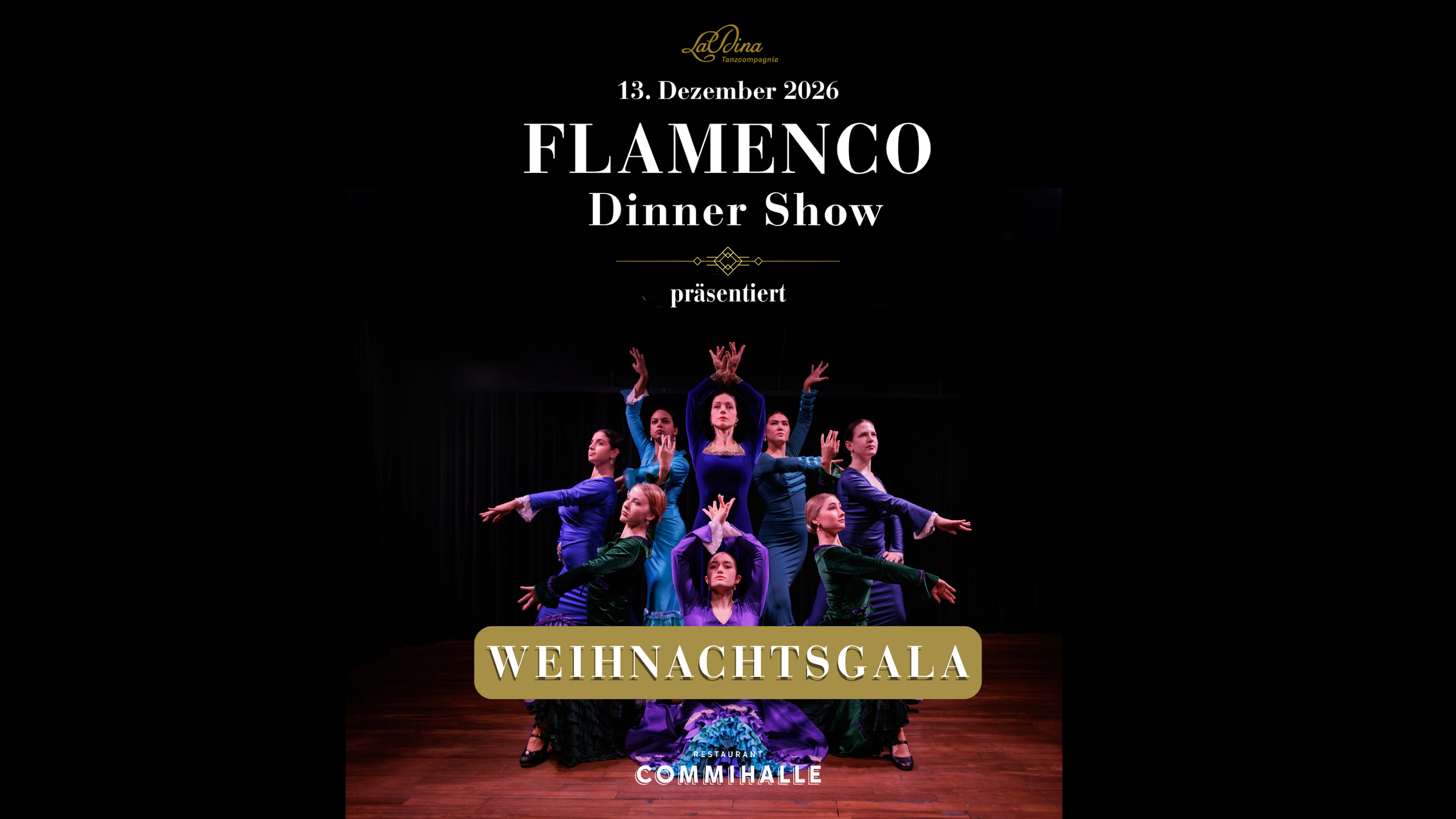 Flamenco Dinner Show - Restaurant Commihalle Zürich