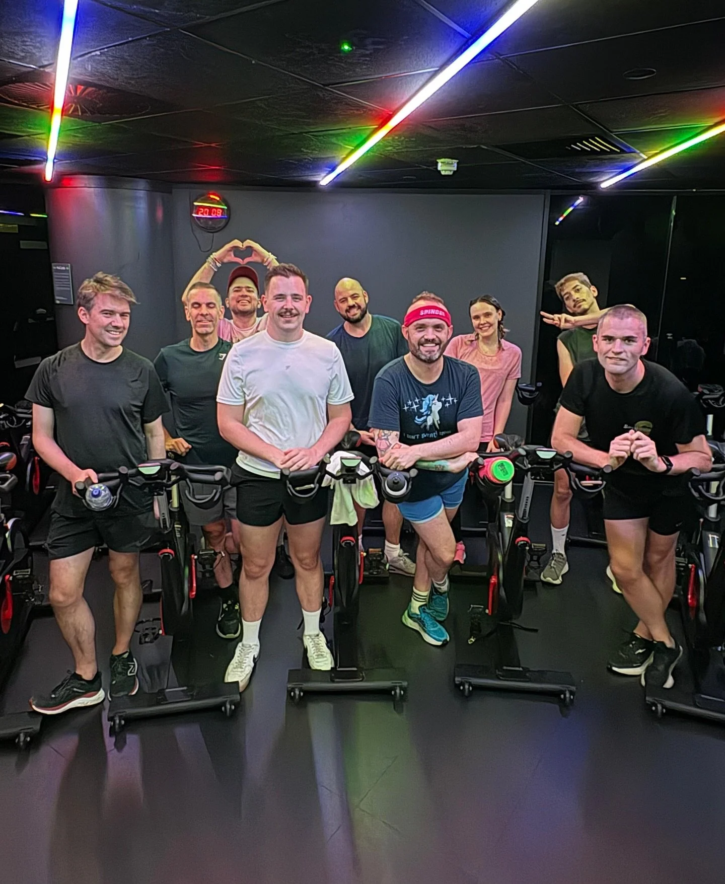 David&rsquo;s Wednesday icons! Well done team - great work tonight giving it all on the bikes! Don&rsquo;t forget to check out website for the rest of October&rsquo;s schedule! 💕🌈✨