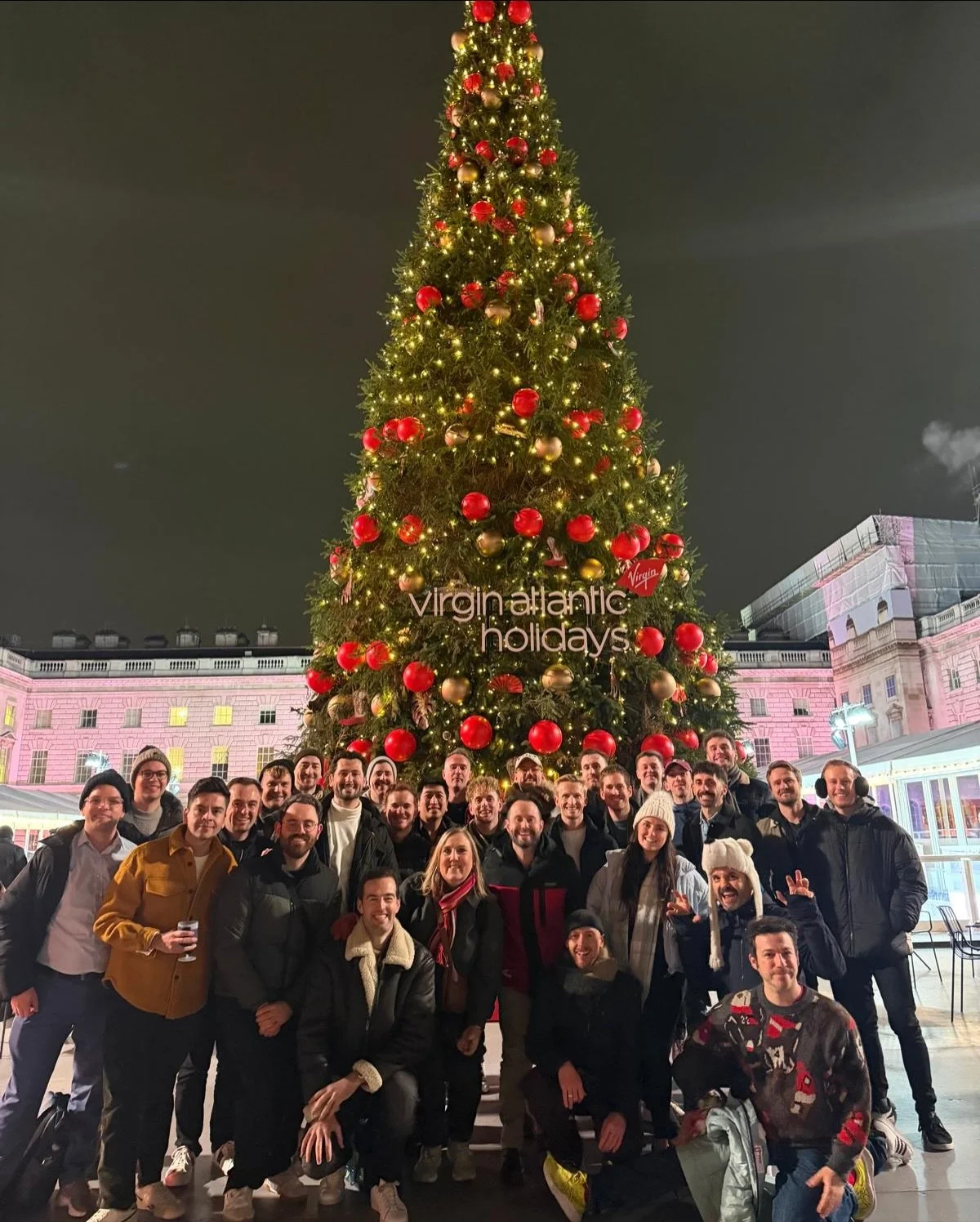 ✨⛸️ Annual Spinder on Ice! ⛸️✨ Skating, slipping and definitely sipping a few wines at Somerset House&hellip; ❄️ the perfect way to kick off the winter season. A gorgeous evening with so many of our Spinder family, thanks to everyone who joined us! 
