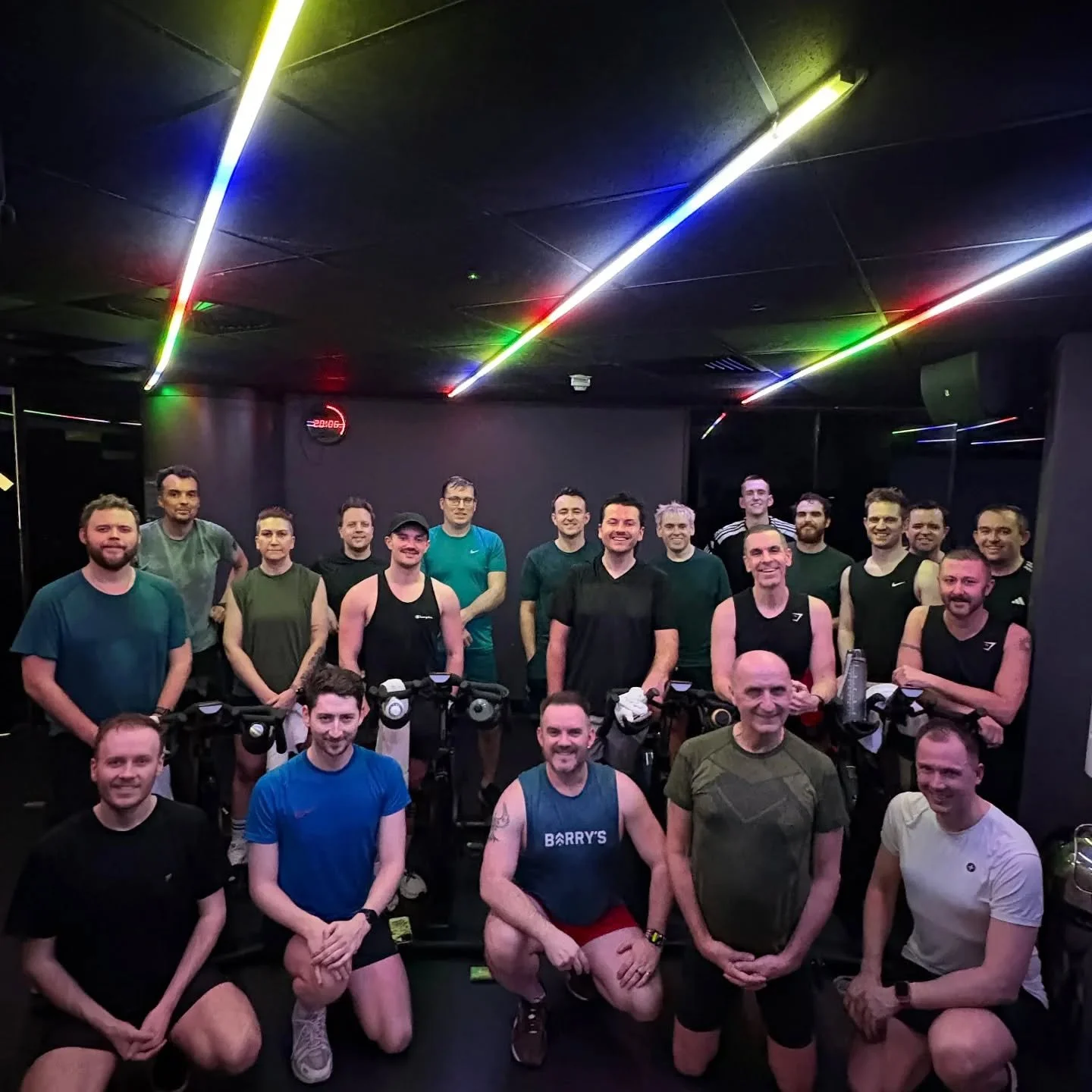 It was time to spice up your life at Spinder tonight!  What a fab Spice World playlist with @whosdavid__
Don't worry if you didn't get a spot in tonight's class!  David will be back with a Musicals playlist at Nuffield Health Barbican on Friday!  Boo