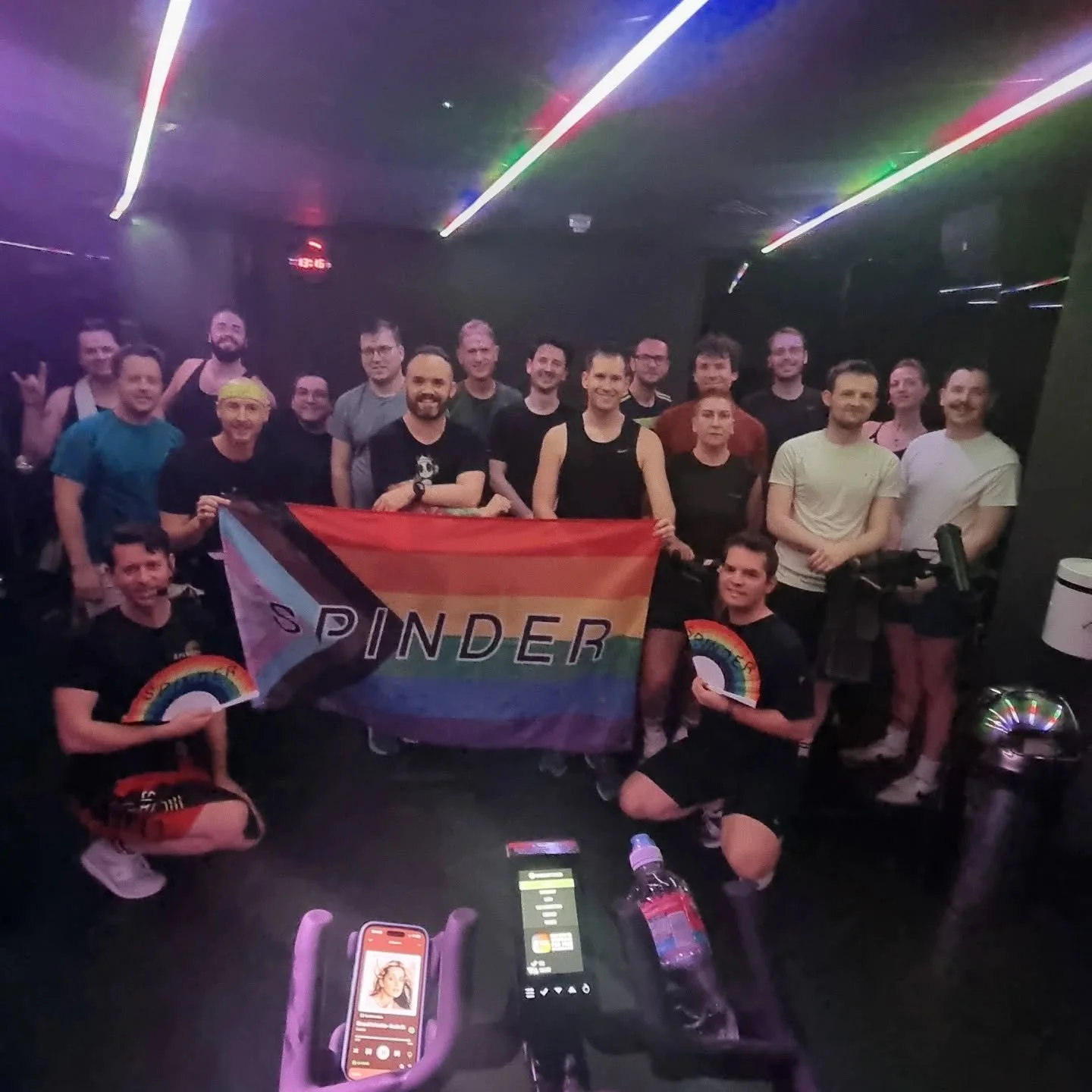 Sunday was all about Anthems!  The vocals were on point from our Spinderellas!  Great work and great playlist!  Join us tomorrow to kick off another great week at Spinder! ❤️🌈🚴&zwj;♀️