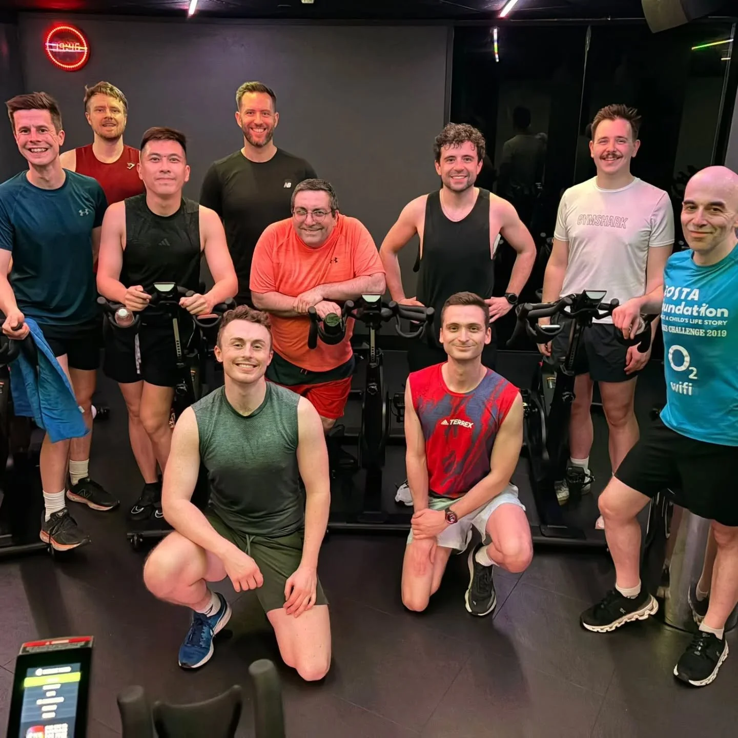The week has kicked off at Spinder!  And Mike really did bring 'Nothing but Bangers' as promised!  Well done Spinderellas great work tonight!  Wednesday has already sold out but you can join Lisa on Friday!  See you in the studio soon! 🌈❤️🚴&zwj;♀️