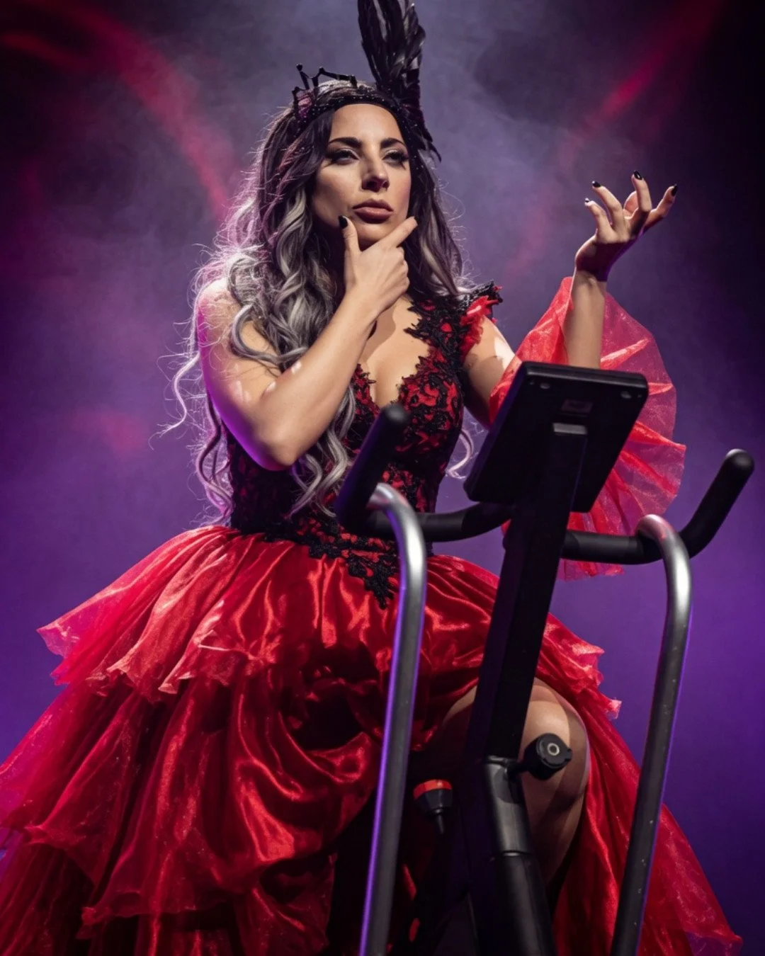 She may have left the stage, but Lady Gaga is taking over the studio for one special ride with @mikejoseph.ldn. 🌈 Expect all the hits, loud sing-alongs and a roast waiting for you after. 🍽️

All levels, all welcome - come for the MAYHEM, stay for t