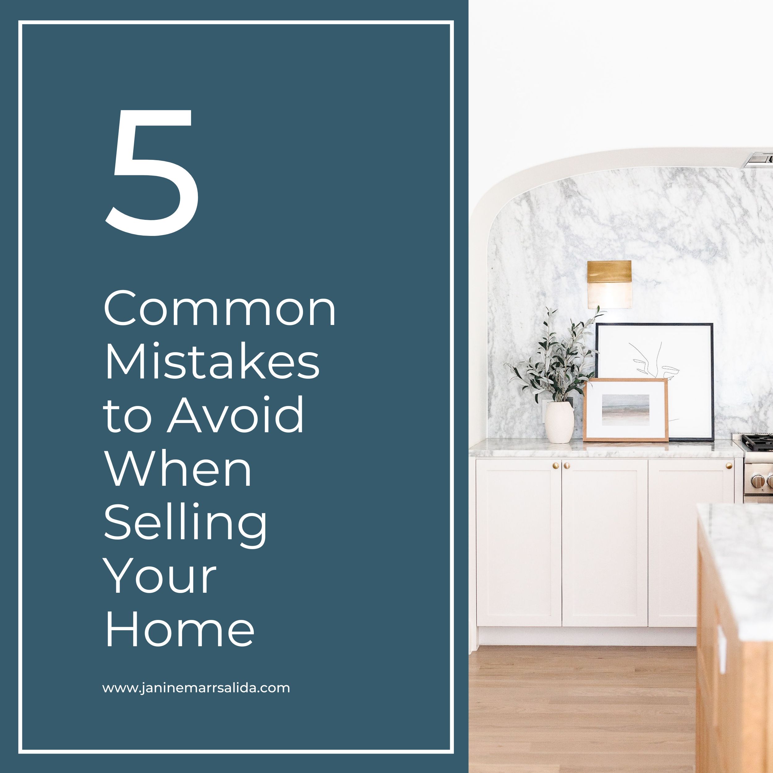 5 Common Mistakes to Avoid When Selling Your Home