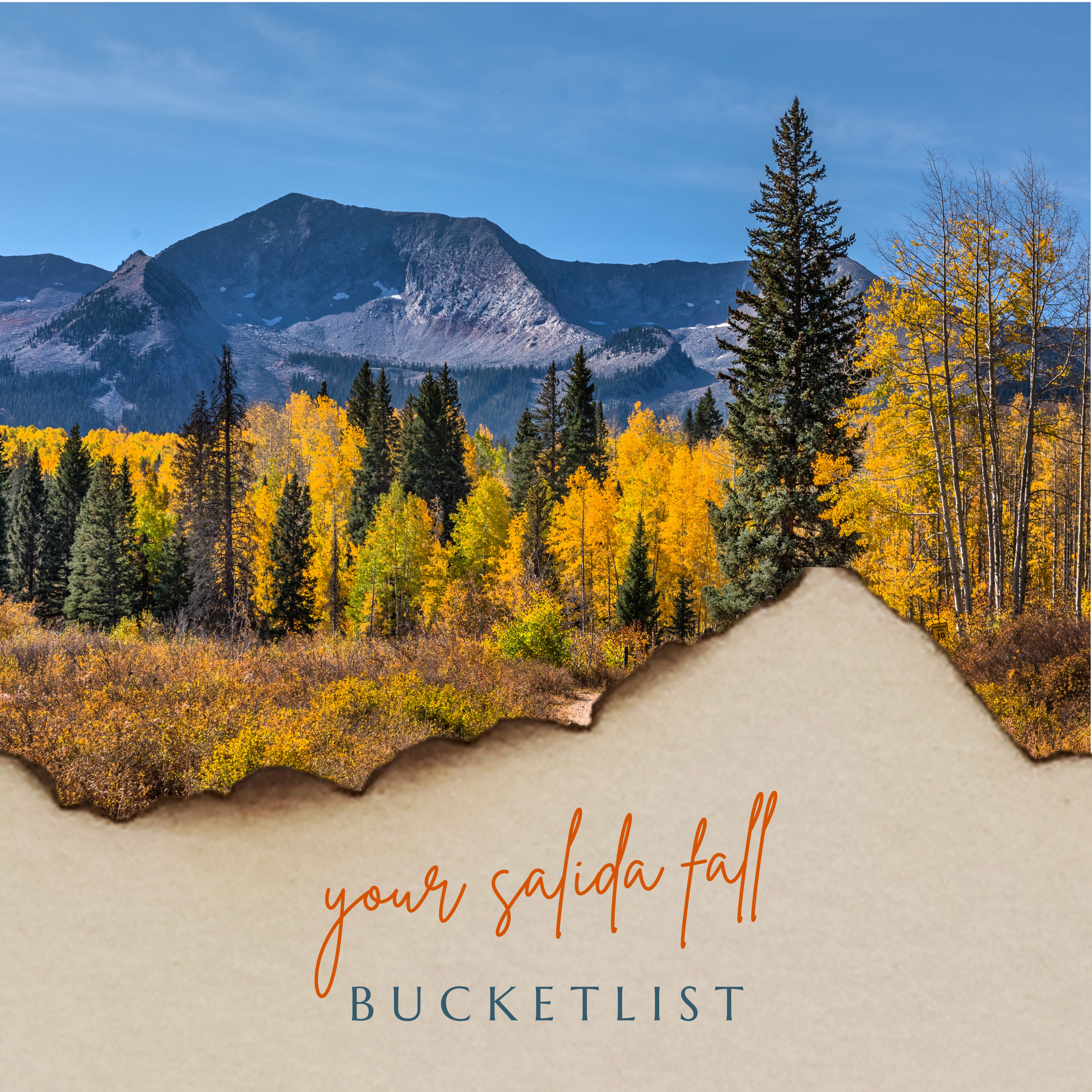 Your Salida Fall Bucket List